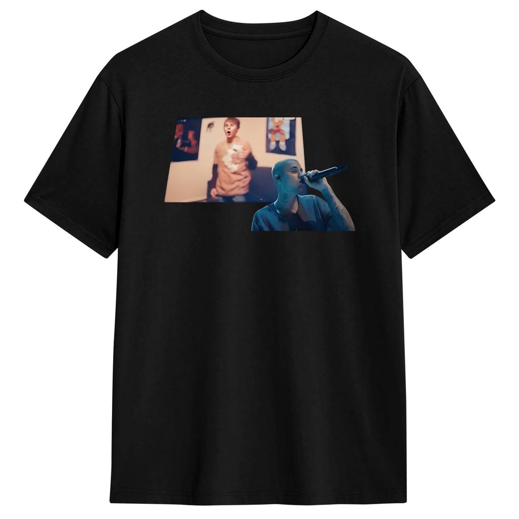 Unisex T Shirt JJustins BBiebers Singing With You TShirts Harajuku Summer Tee Shirt Streetwear 100 Cotton Clothing Gift