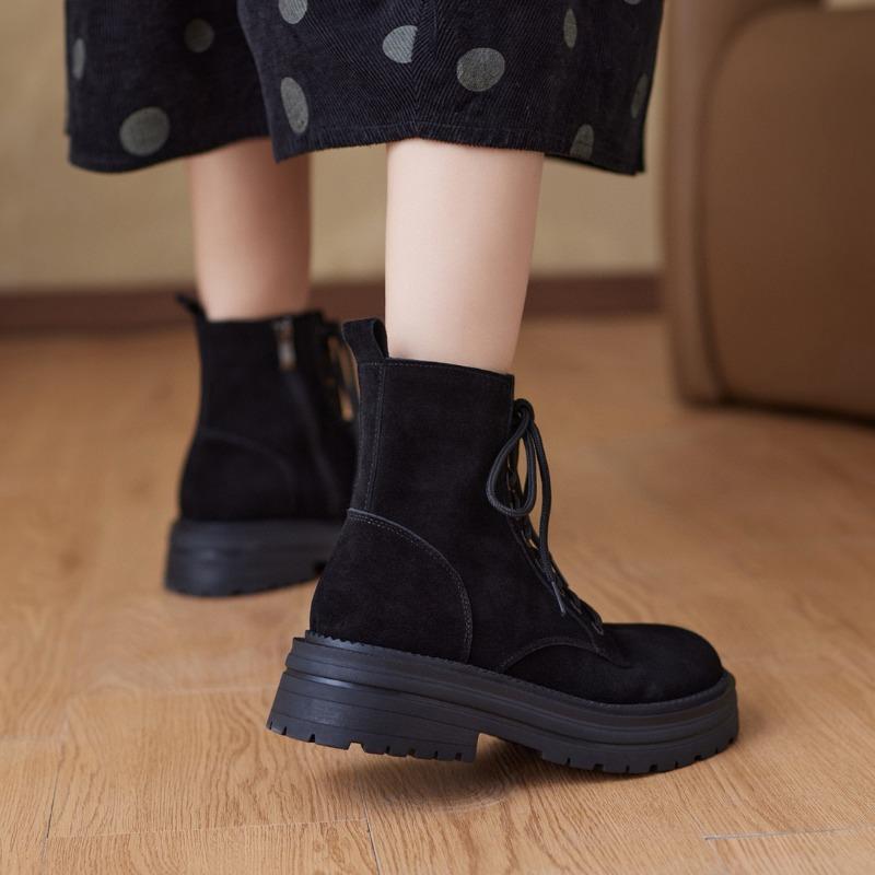 Martin Boots Casual Leather Boots Short Boots