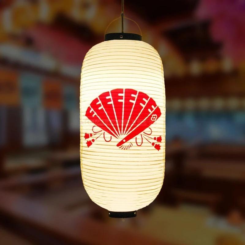 Japanese Style 25x50cm PVC Waterproof Lantern Sushi Ramen Izakaya Korean Cuisine Restaurant Pub Decor Hanging Lantern Outdoor
