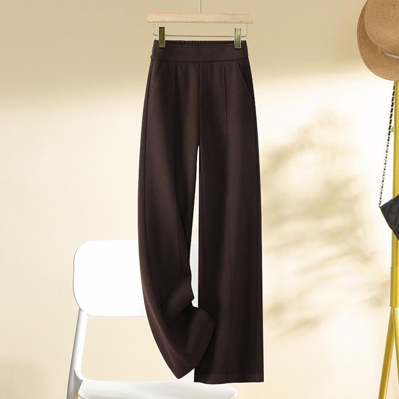 

Beige Cashmere Women s Autumn 2024 Narrow Straight-Leg Wool Pants 30 (125-135 lbs)