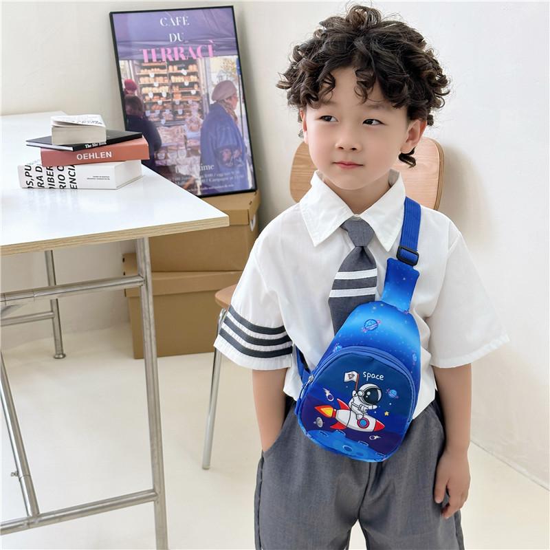 Duck Donald Cartoon Character Style Shoulder Bag Children Chest Bag