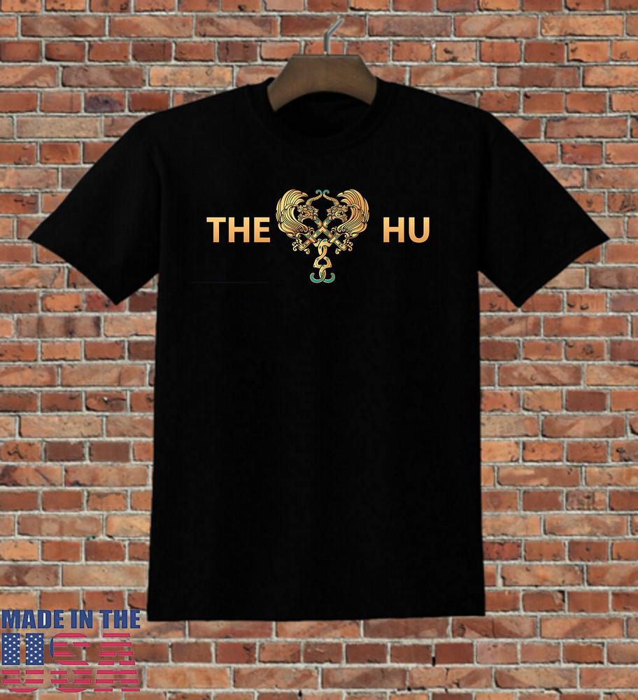 Футболка с базовым логотипом Hu Band Incarnation World Tour 2025, все размеры S-5XL, унисекс XXL