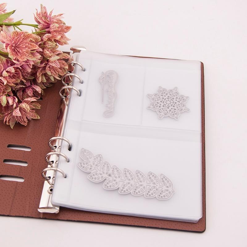 24TE Cutting Dies Inner Pages 5 Sheets Refillable Notebook for Shell Smooth Surface