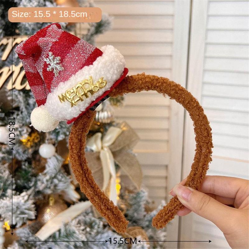 

Headwear No Head Strangulation Bright Color Christmas Gifts Children s Headwear Headband Comfortable Christmas Accessories Soft