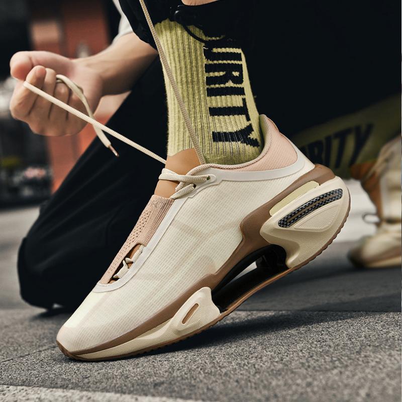 Running Shoes Ultra-light Shock-absorbing Professional Running Shoes Student Men's Breathable Non-slip Sports Shoes