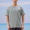 Timberland SS25 Soft Comfortable Breathable Outdoor Casual Crew Neck Short Sleeve T-Shirt Men T-Shirts Gray A6DKU-052