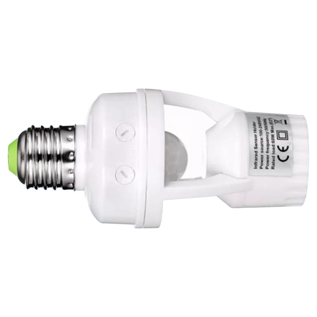 Sensor Bulb Light Switch Motion Detection Infrared Induction Adjustable Screw Bulb Control Switch