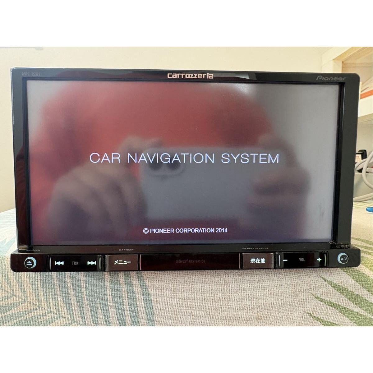 Carrozzeria Pioneer car navigation AVIC-RZ03 Map 2014
