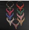European & American Vintage Crystal Necklace Set: Women's Luxury Evening Dress Clavicle Chain