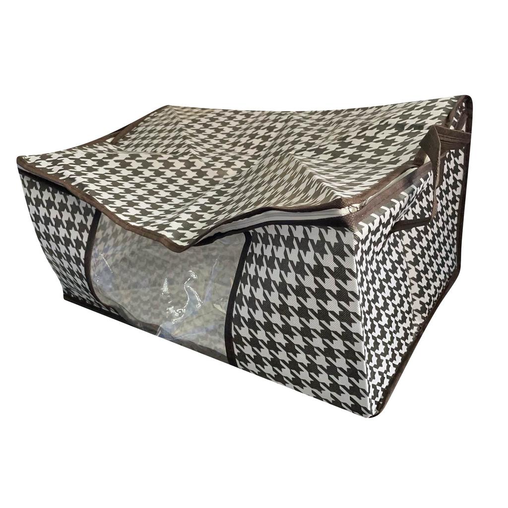 Oxford Fabric Mesh Steel Shelf Organizer Visual Desktop Organizer Household Closet Storage Loadeds Clothes Storage Boxes