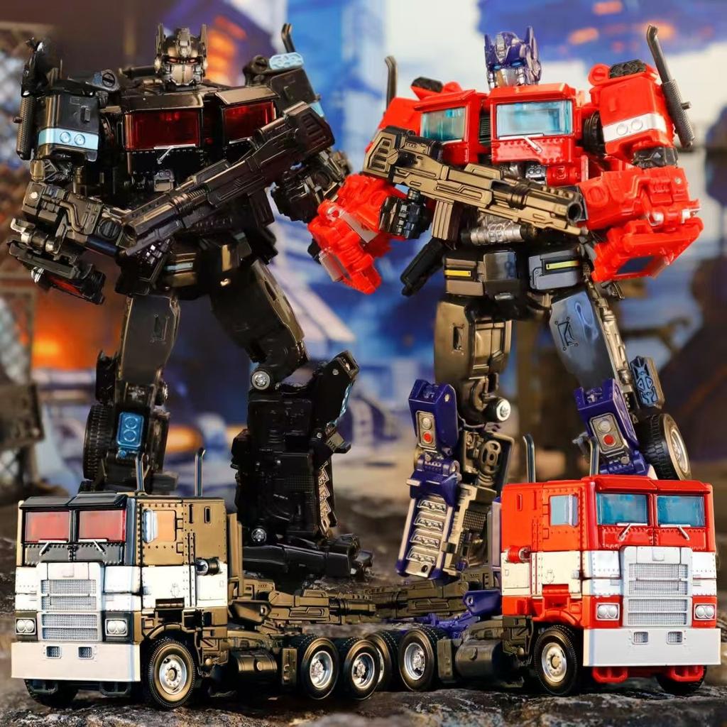 Transformers Toy Car Robot Cybertron Commander Optimus Prime Bumblebee SS38 Alloy Version Model