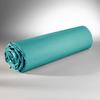 Drap plat - DP134 - Émeraude - 180 cm x 290 cm - 100 % Coton - Lavable en machine