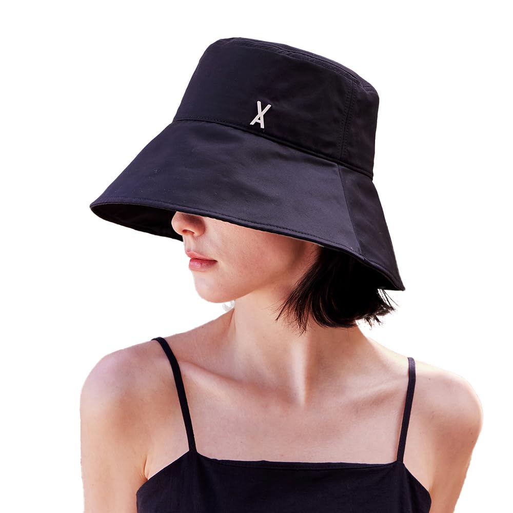 

VA Stud Solar Shield Bucket Hat Black чорний