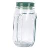Barattolo per Insalata con Apertura Laterale in Plastica Ermetico Portatile Contenitore per Insalata con Scomparto per Condimento per Viaggio Preparazione Pasti