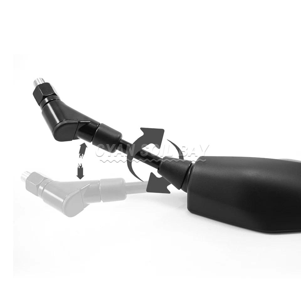 For Yamaha MT-03 MT-07 MT-09 XJ6 N XJR 1200 1300 Tracer 900 /GT XSR 700 900 Motorcycle Rearview Mirrors