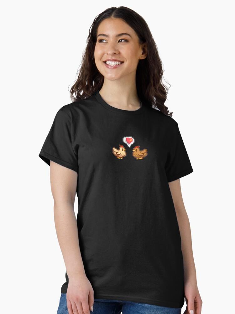 Stardew Valley Chicken Love Classic T-Shirt