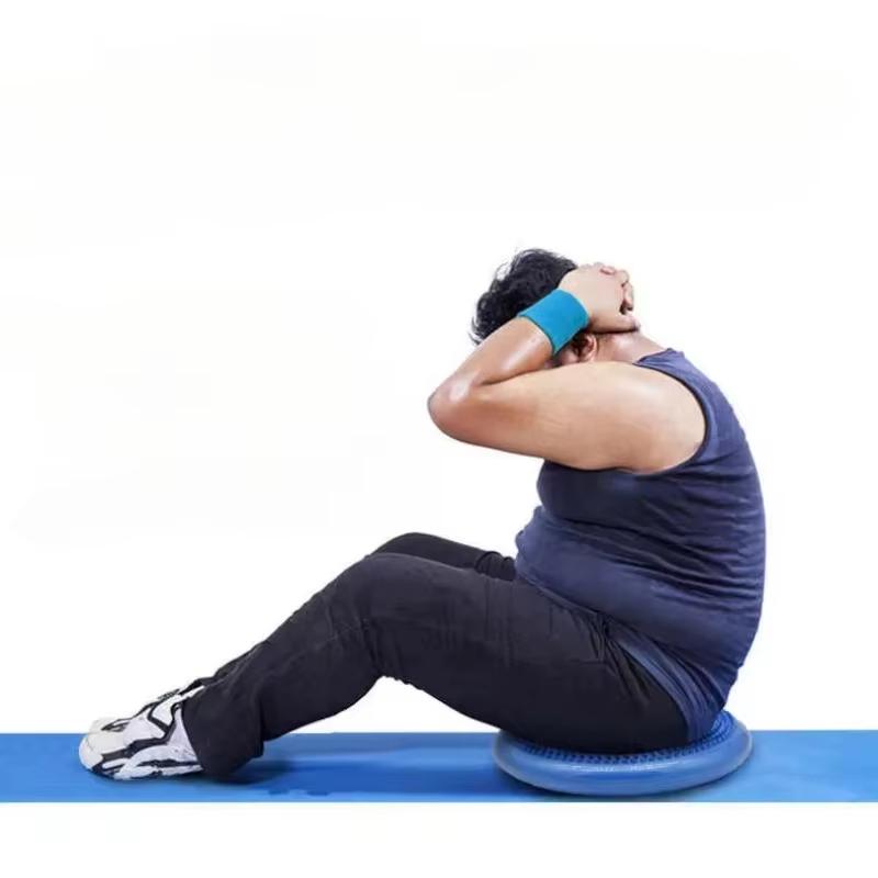 Kids Wobble Balance Disc Cushion Mat Massage Pad Yoga Balls Inflatable Stability Gym Accessories Fitness Exercise Training Ball