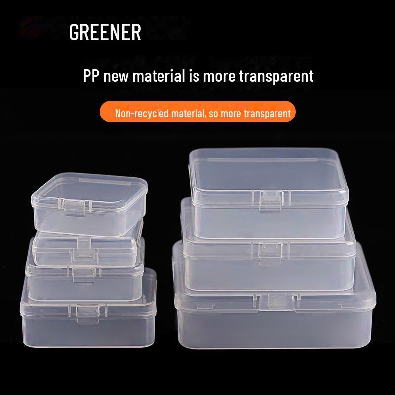 Green Forest Multi-grid Rectangular Tool & Component Storage Box