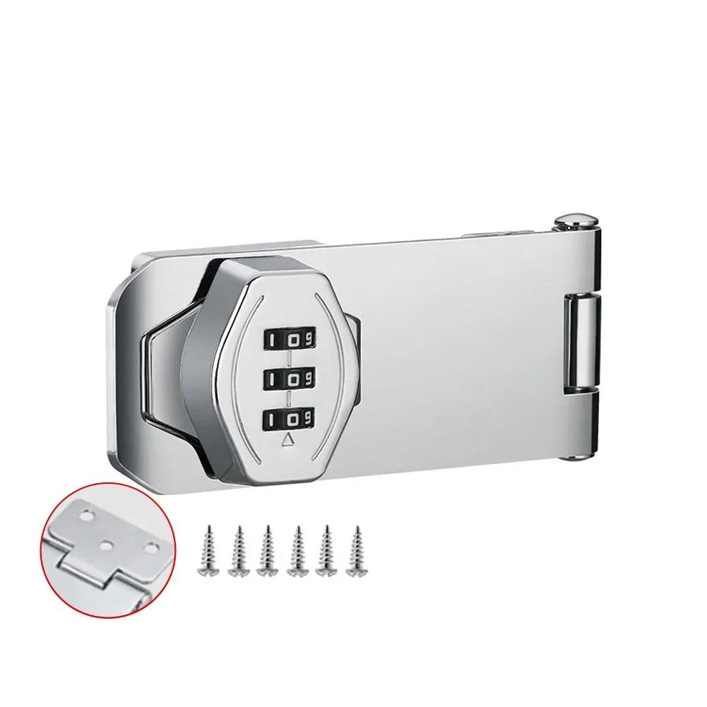 Password Lock for Cupboards Drawers and Office File Cabinets with Keyless Design and Mechanical Combination for Secure Use