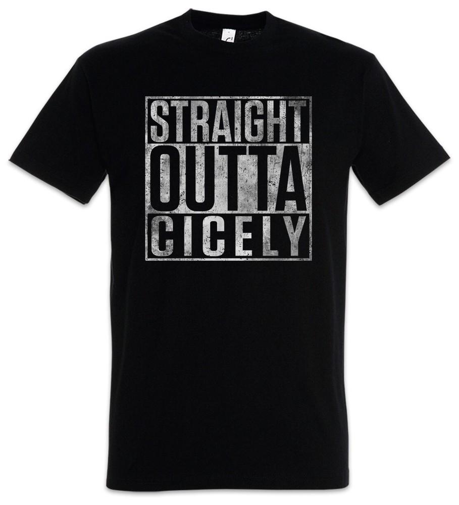 

Straight Outta Cicely Men s T-Shirt Northern Alaska Fun Exposure Exact 3XL