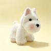 Cute Plush Toy of A Realistic Little Dog, Such As A Corgi or Shiba Inu.Cute Plush Toy of A Realistic Little Dog, Such As A Corgi or Shiba Inu
