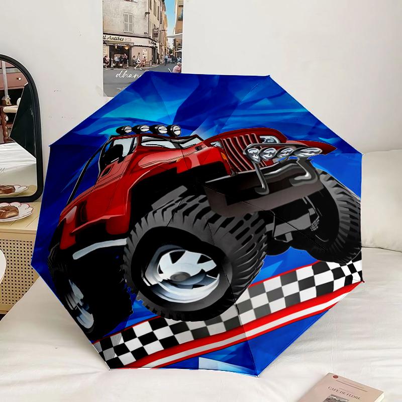 Nighttime Truck Drive Umbrella 8-Frame for Travel, camping, Casual Lightweight Portable Umbrella, Essential for every family Holidays Gift