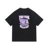 Letter Printed T Shirt Women  Summer Chic Tees Cotton Elegant Clothes Loose Casual Pullover Tops