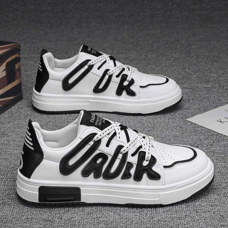 

New casual men s shoes popular thick baseplate shoes Korean version trendy shoes casual shoes 44