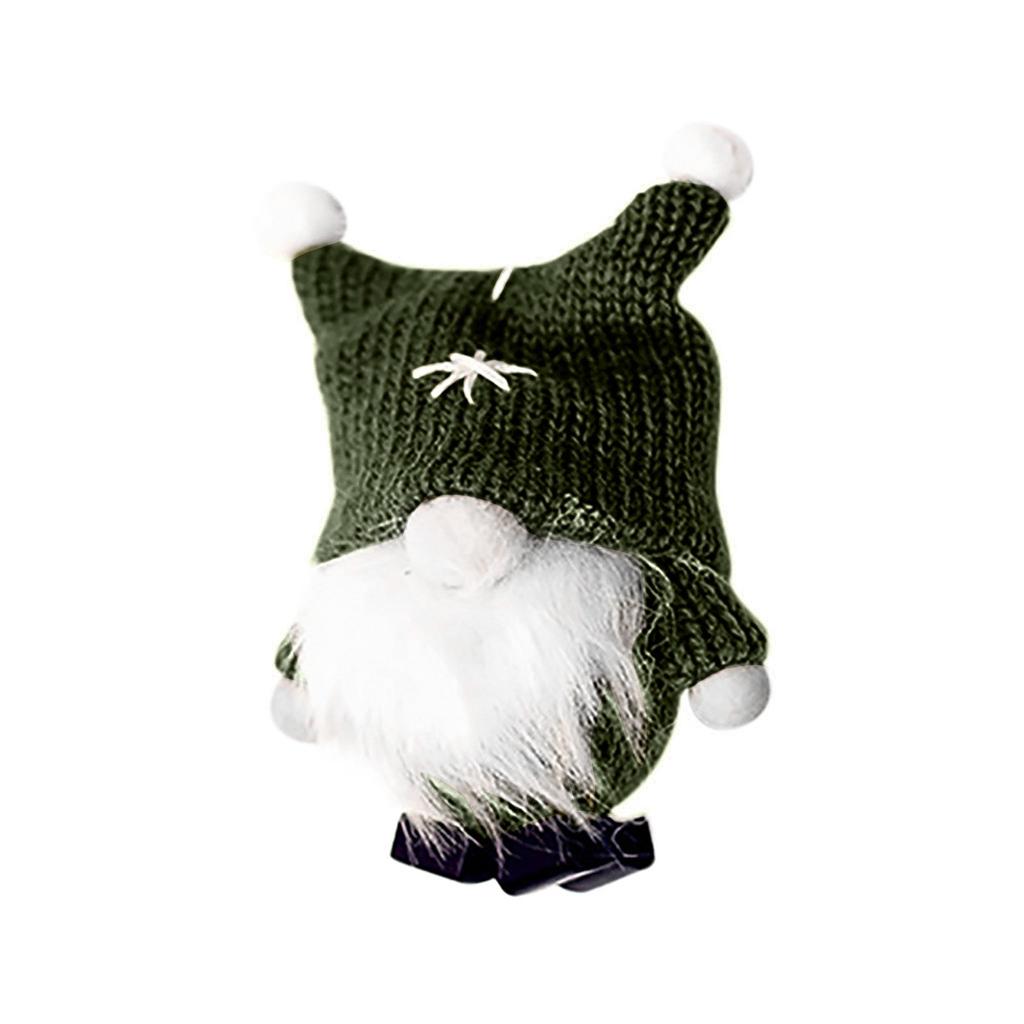 Wool Cute Gnome Doll Christmas Doll Pendant Creative Christmas Tree Decoration