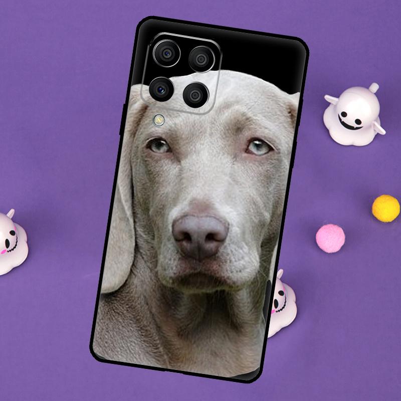 Weimaraner Dog Cover For Samsung Galaxy M54 M14 M34 M33 M13 M23 M53 M15 M55 M31 M51 M20 M30s M32 M52 Case
