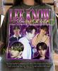 Lee Know Fan Shirt, K,Pop Idol Retro Bootleg Tee, Boy Group Dancer Aesthetic Apparel