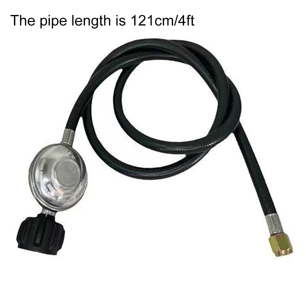 4FT Propane Hose Propane Adapter Hose Cleaner Heating Experience Enhanced Safety Assurance Integrated Propane Filter