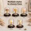 Soft Lighting Sea Urchin Lamp Handmade Night Light Ornament Idea Shell Lamp  Indoor Room