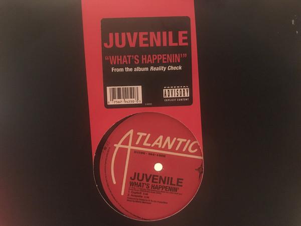 

12inch Record JUVENILE Whats Happenin PR302108 Atlantic UTP R 2006 US Rap HipHopRB Used
