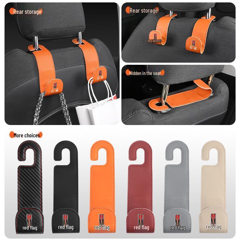 Car Seat Back Hook Organizer for Hongqi H5/HS5/HS3/H6/H9/HS7/EQM5