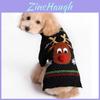Christmas Santa Pet Sweater Knitted Wool For Small Dogs And Cats