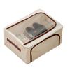 Large Capacity Underbed Shoe Storage Box Steel Frame Clothes Storage Organizer Shoe Basket  Bedroom