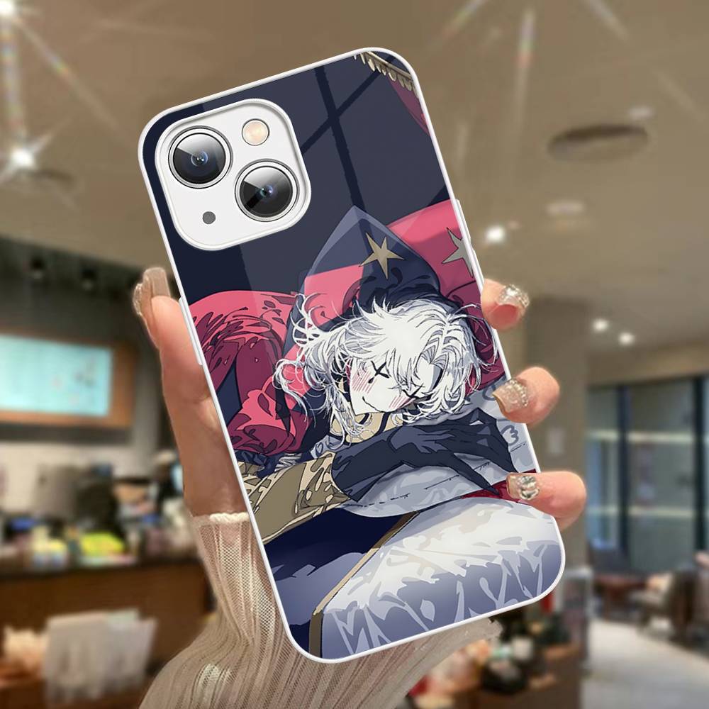 The Freak Circus Pierrot For IPhone 14 13 12 Mini 11 Pro XS Max X XR 14 Plus Tempered Glass Cover