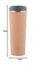Zojirushi 400ml Portable Water Bottle with Seamless Cap, Easy-to-Wash Cap, 2 Wash Points, Insulated, Cinnamon Beige, SX-KA40-CM