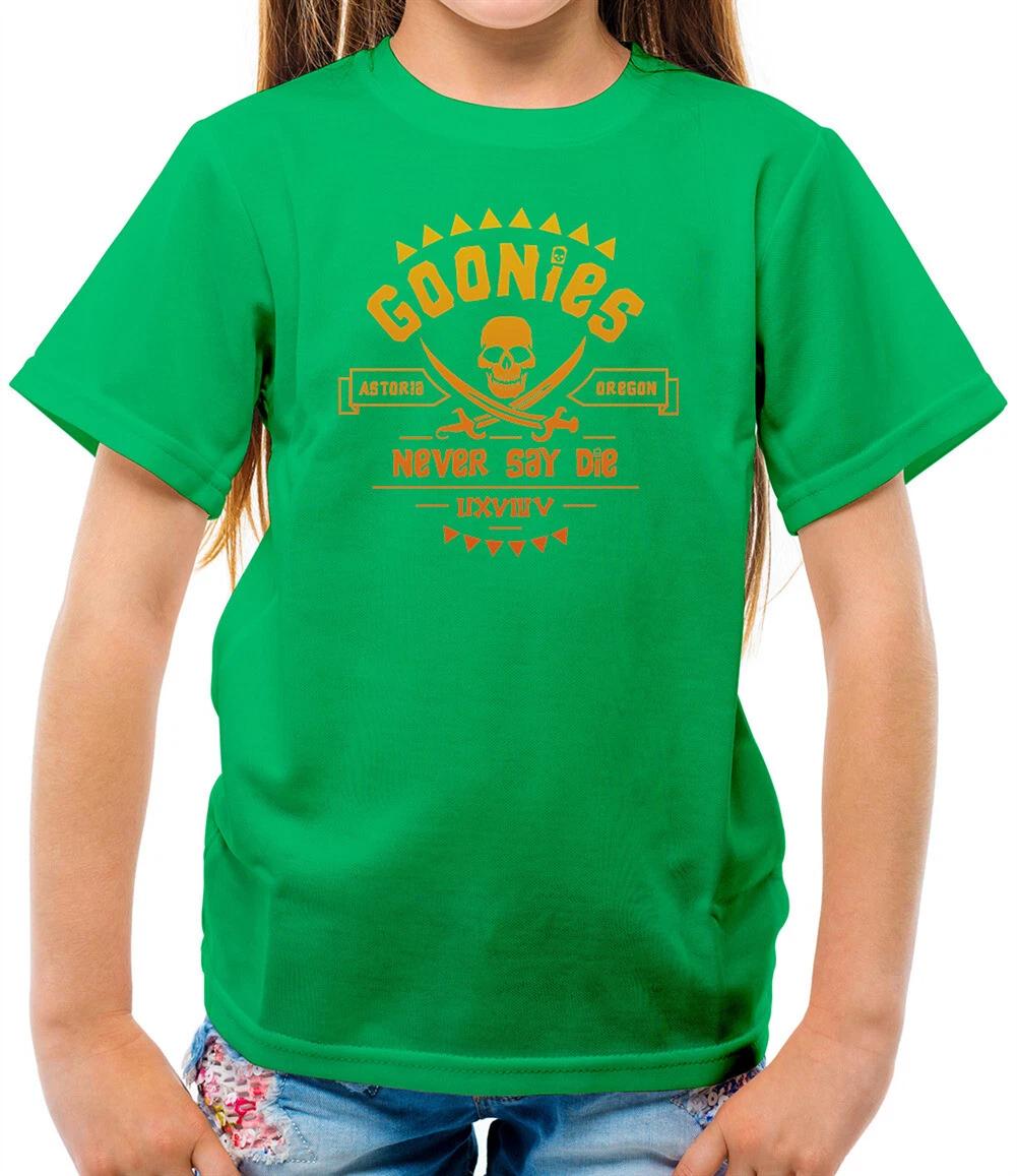 

Goonies, Never Say Die Kids T-Shirt - Film - One Eyed Willy - Chunk - Mikey 100