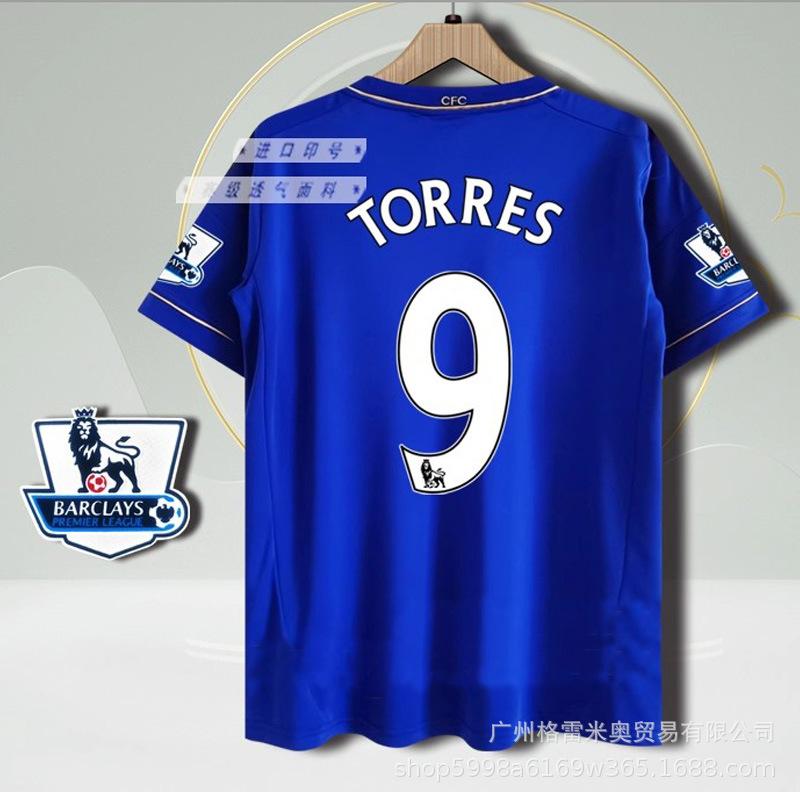 Retro Jersey Chelsea Series Jersey Long Short Sleeve Explosive Star Collection 8 Lampard 9 Torres Football Jersey