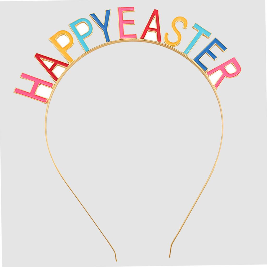 Happy Easter Party Headband Carnivals Party Crownpieces Headdress for Adult Teens Festival Celebration Party Props