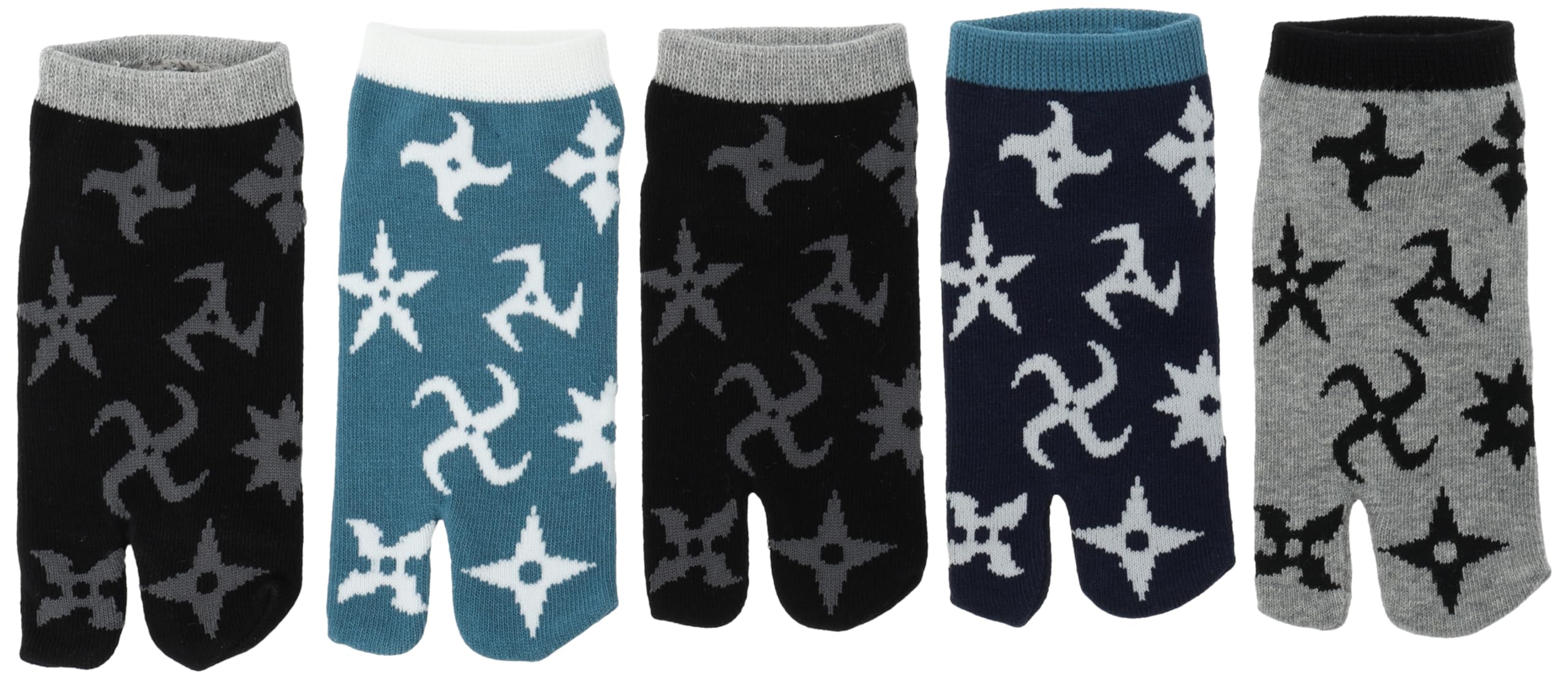 Iyashi Boys  Tabi Socks, Comfortable Tabi Socks, Shuriken 16.0-22.0 cm