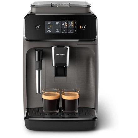 Philips | Espressomaschine Serie 1200 | EP1224/00 | Pumpendruck 15 bar | Integrierter Milchaufschäumer | Vollautomatisch | 1500W | Hellgrau