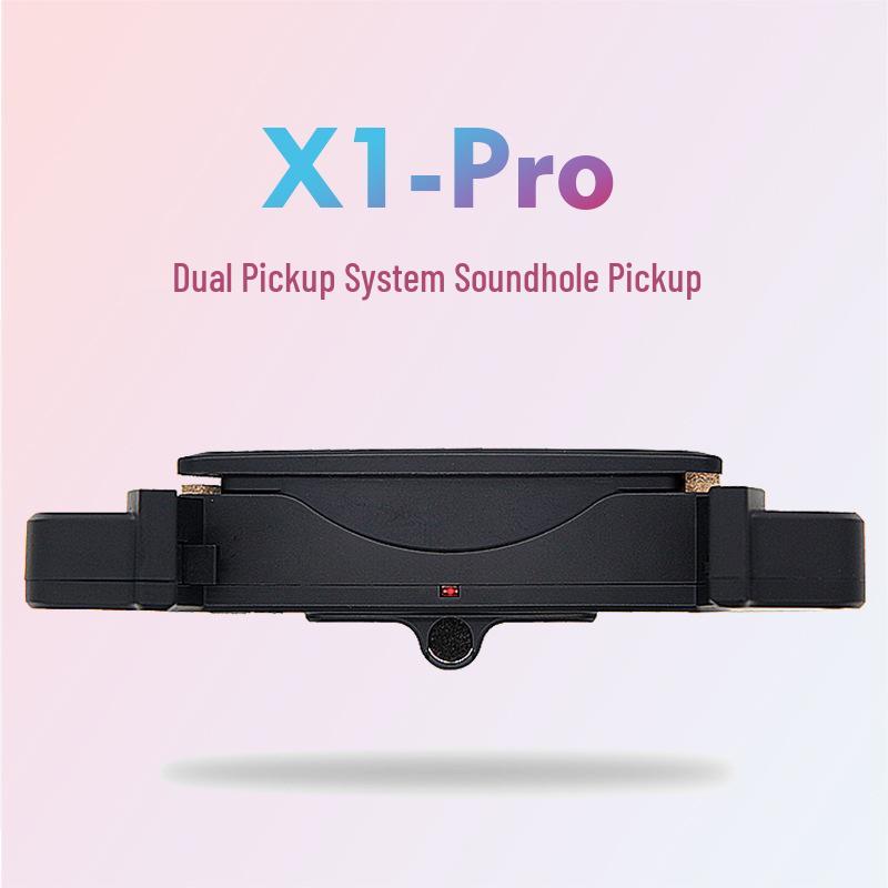 

Double Debo Acoustics X1/X1 Pro No-Hole Wood Guitar Pickup for Folk