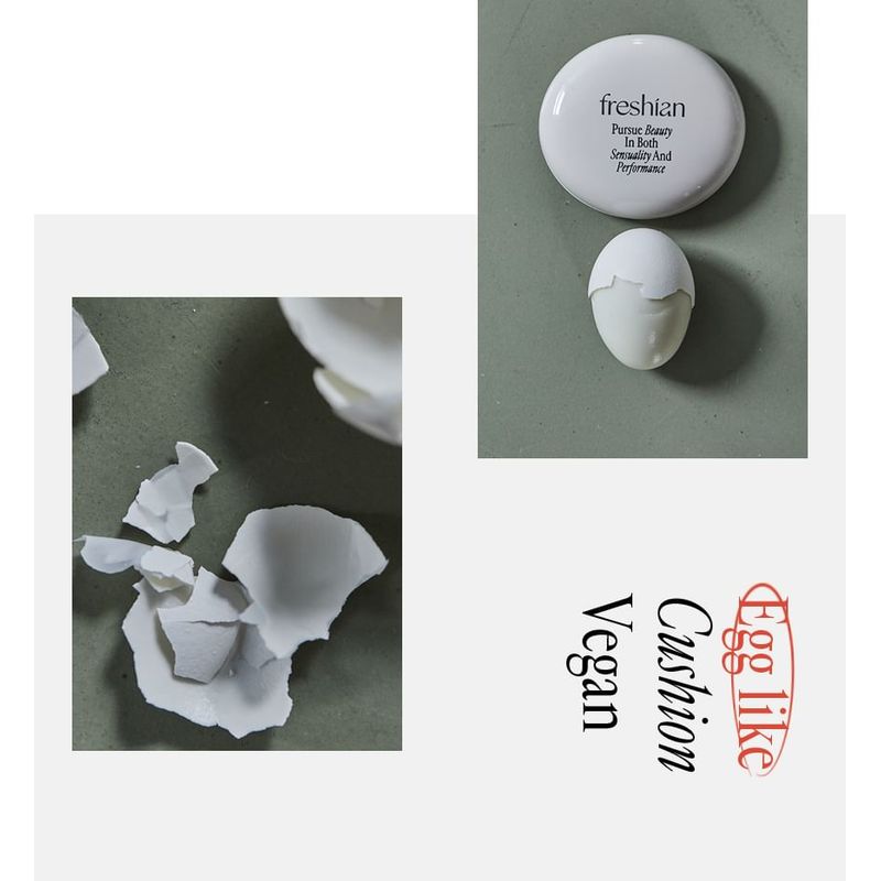 freshian - Egg-like Cushion - 2 Colors