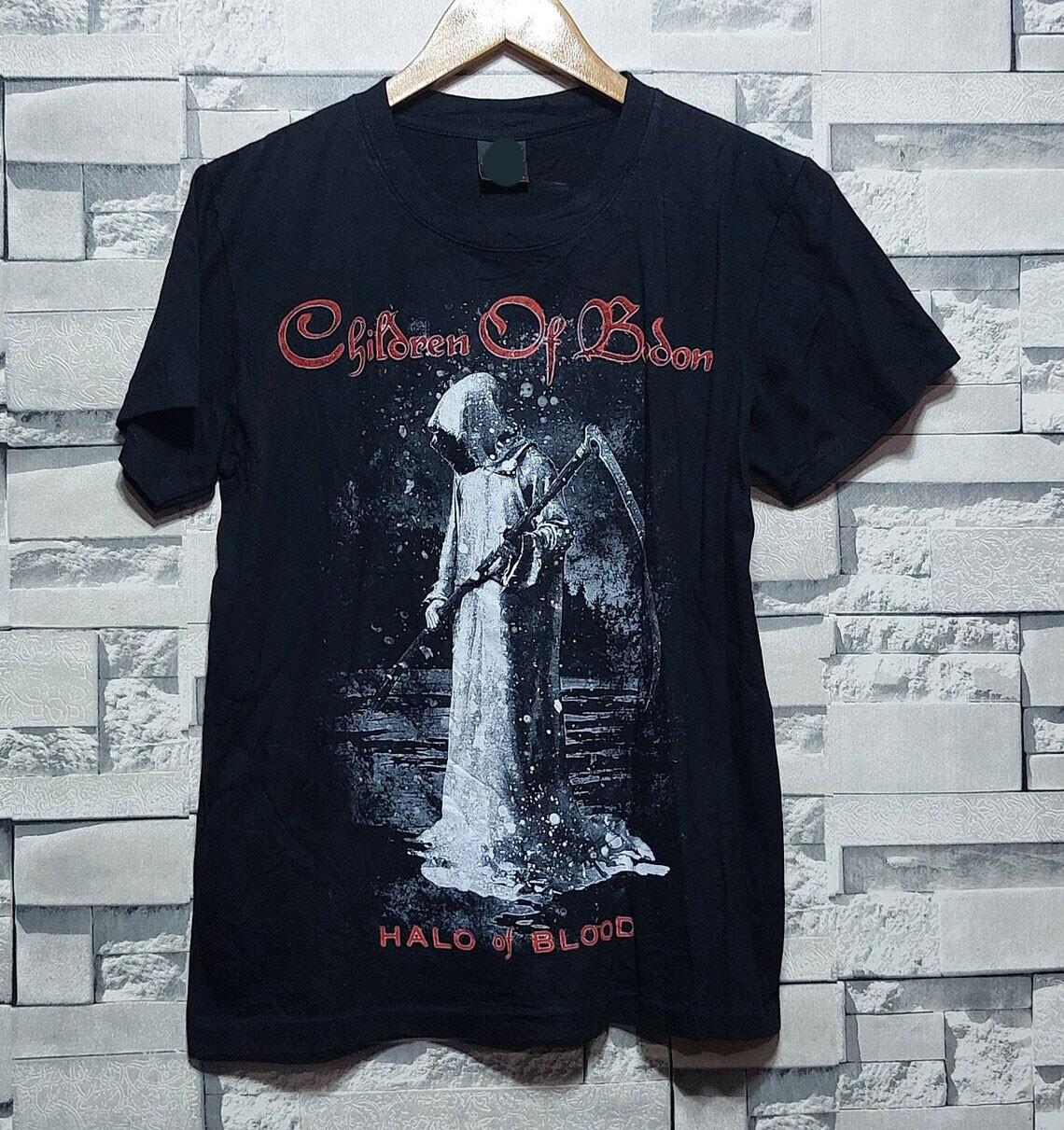 Children Of Bodom Follow The Reaper Death Mental Band Rock teeTE8570 S