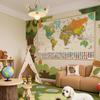 A0-84.1*118.9cm Decorative Hanging Picture World Map Wall Art Poster Painting Without Frame Gift Travel Tools