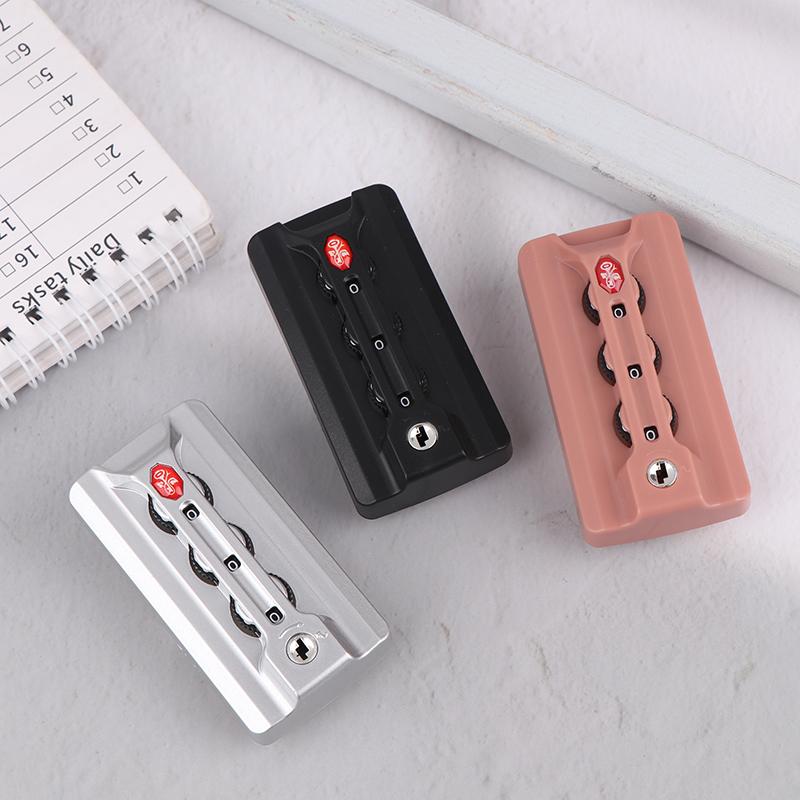 For 065C Customs Locks Luggage Compartment Code Locks Buckle Trolley Case Travel Luggage Anti-Theft Replacement Code Locks