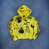 European and American personalized street trendy brand y2k couple hooded sweater American retro camouflage printed zipper jacket